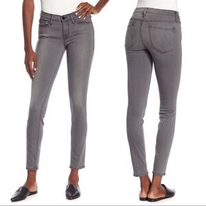 Frame • Le Skinny de Jeanne grey jeans ankle cropped denim mid rise